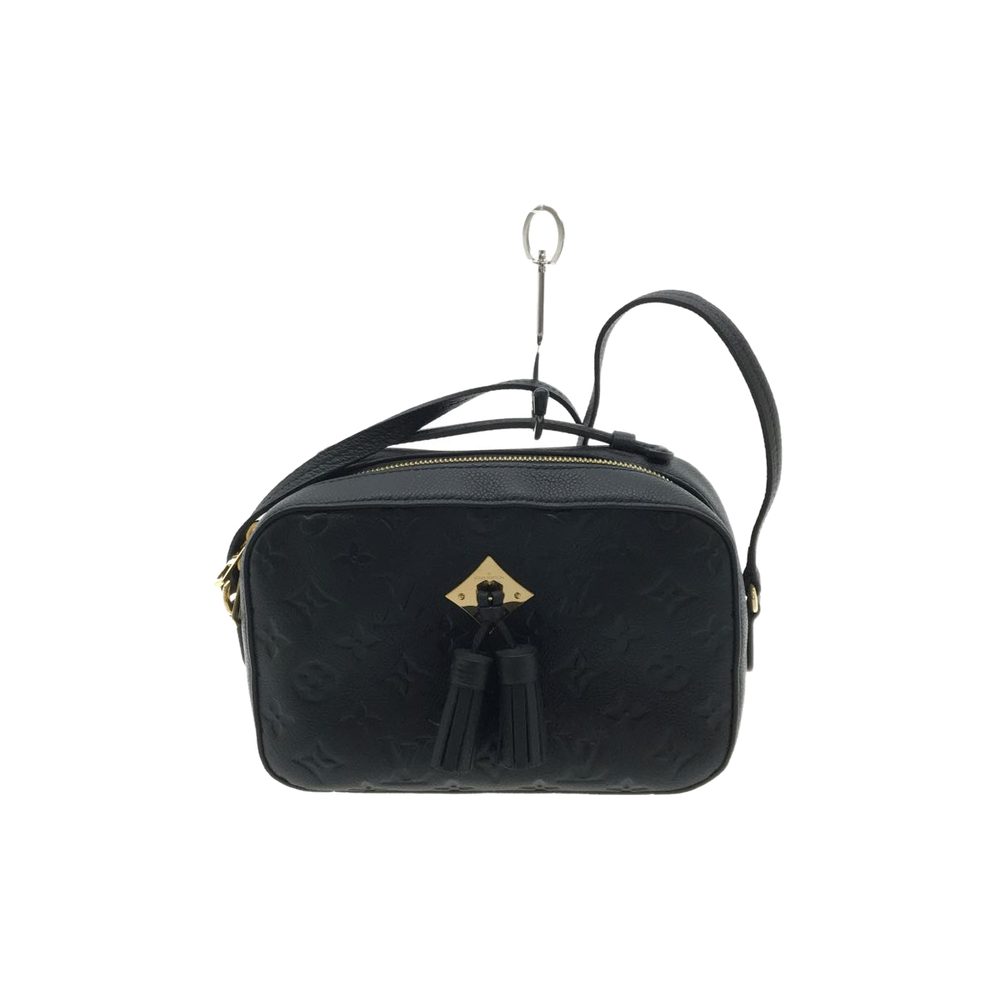 Louis Vuitton Saintonge Implant Shoulder Bag Black